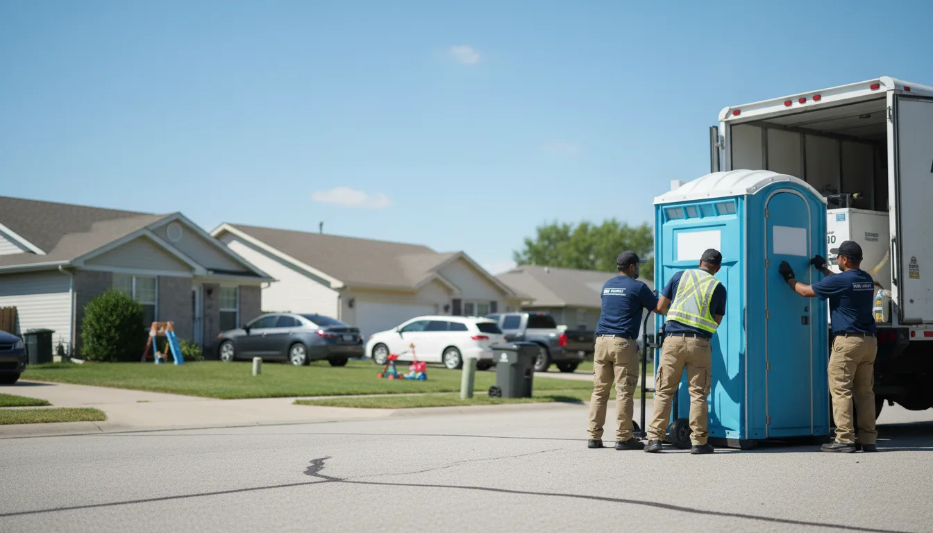 Standard Porta Potty Rentals in Dublin, OH near me